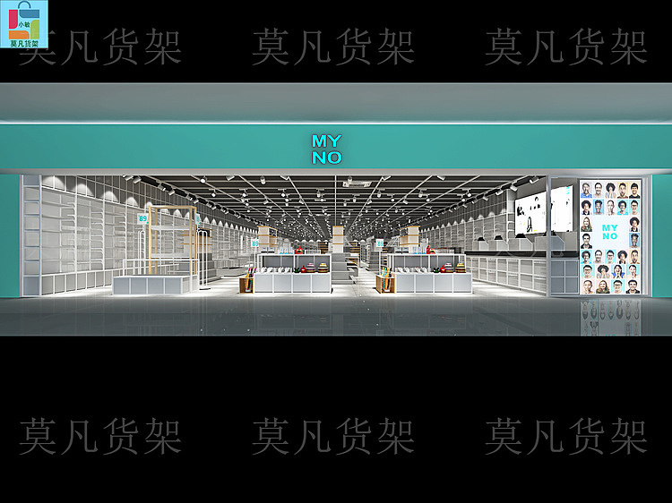 莫凡货架整店输出-嘉兴伶俐饰品展示架保质保量