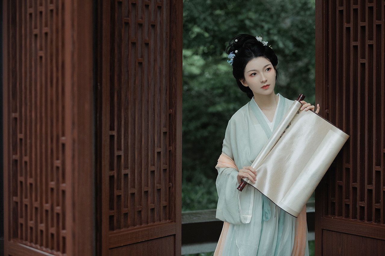 雨打芭蕉（图ZMzQyNzkxODQ0） - 人像摄影 - 站酷设计师若寒Rock原创素材 - 站酷ZCOOL