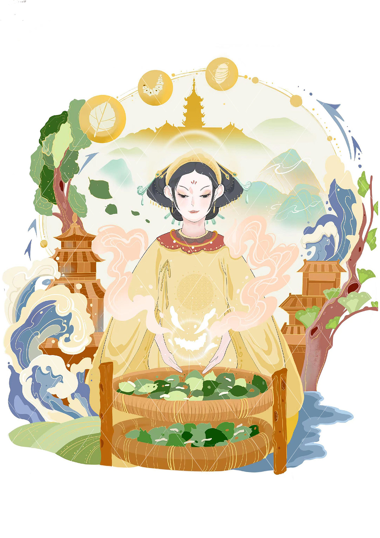 ---系列插畫（圖ZMzE2NjU4MTA4） - 包裝 - 站酷設(shè)計(jì)師周富貴兒原創(chuàng)素材 - 站酷ZCOOL