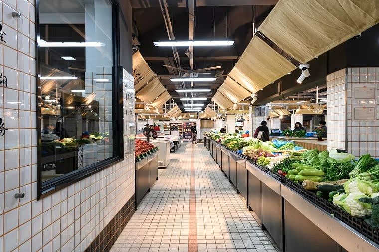 京墨设计案例分享——上海永年菜场