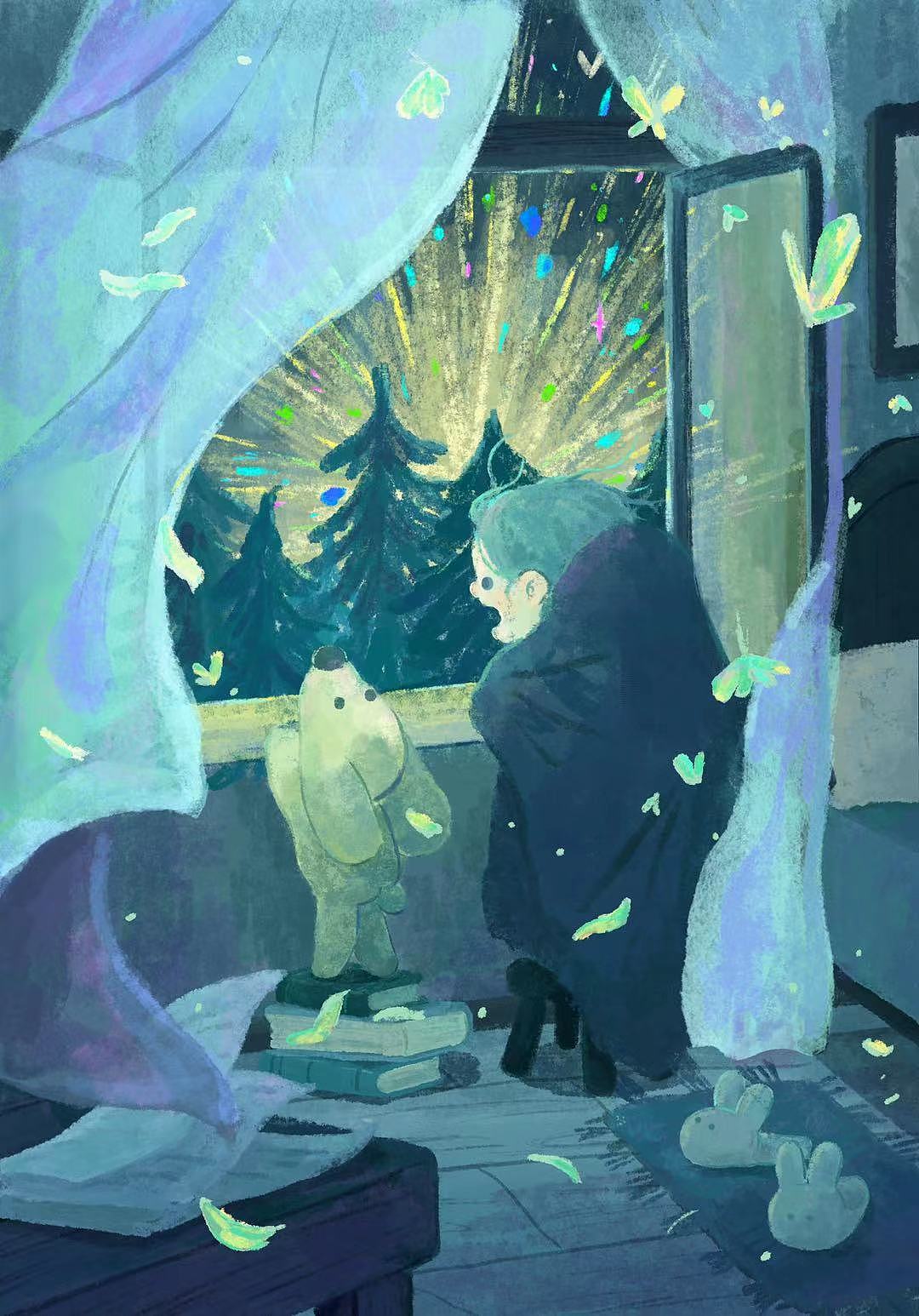 元仔和他的修狗（图ZMzE3MTI4MDYw） - 儿童插画 - 站酷设计师是元酱呀原创素材 - 站酷ZCOOL