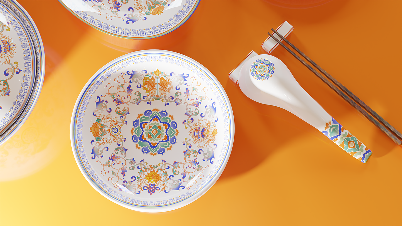 荣宝斋 | 一桌宝相呈祥、一碗痴心妄想