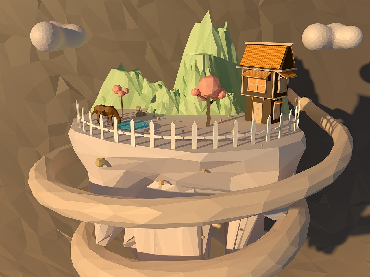 C4D小作品（图ZMjk4ODUzODg4） - 其他三维 - 站酷设计师cherish12138原创素材 - 站酷ZCOOL