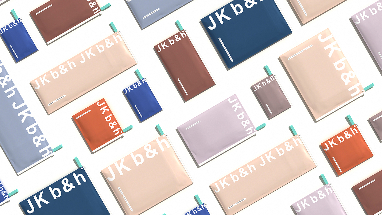 色彩矩阵带来的系列感包装