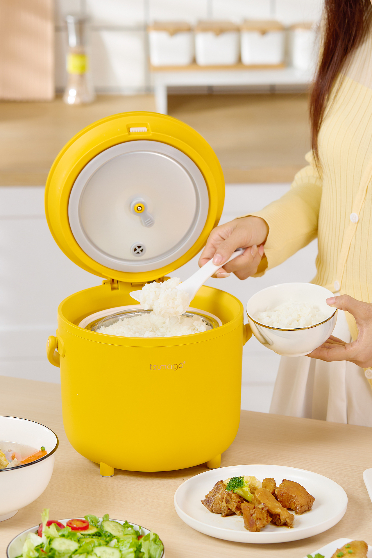 低糖电饭煲摄影 | 产品摄影