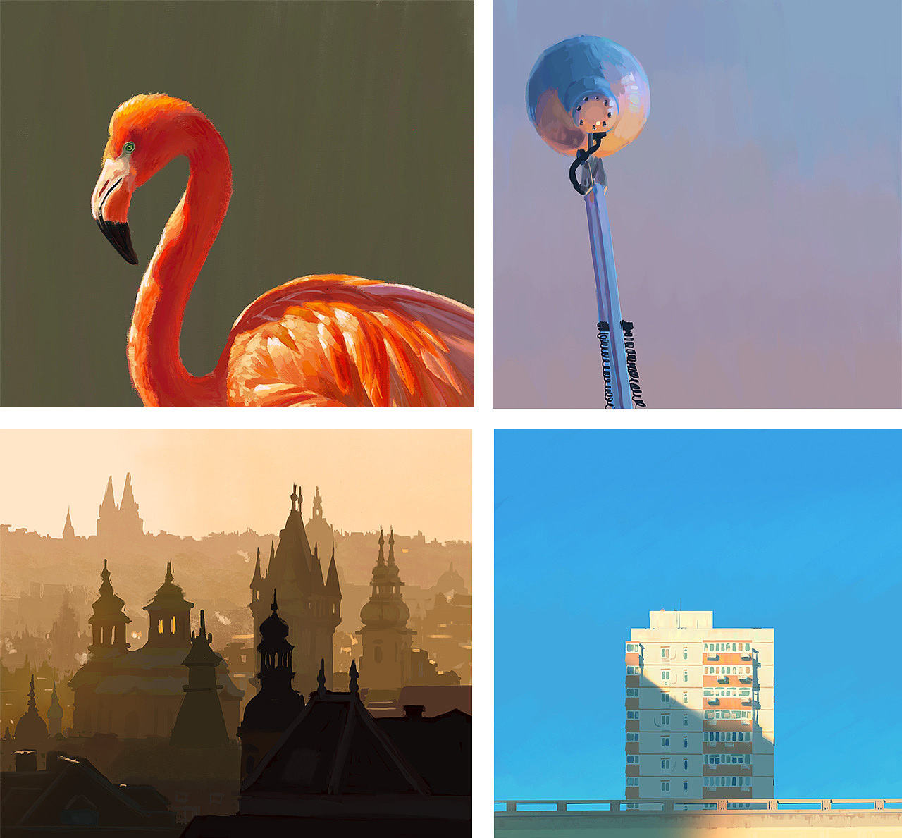 色彩速涂60天汇总（图ZMzIyMzczMTUy） - 创作习作 - 站酷设计师风子凯原创素材 - 站酷ZCOOL