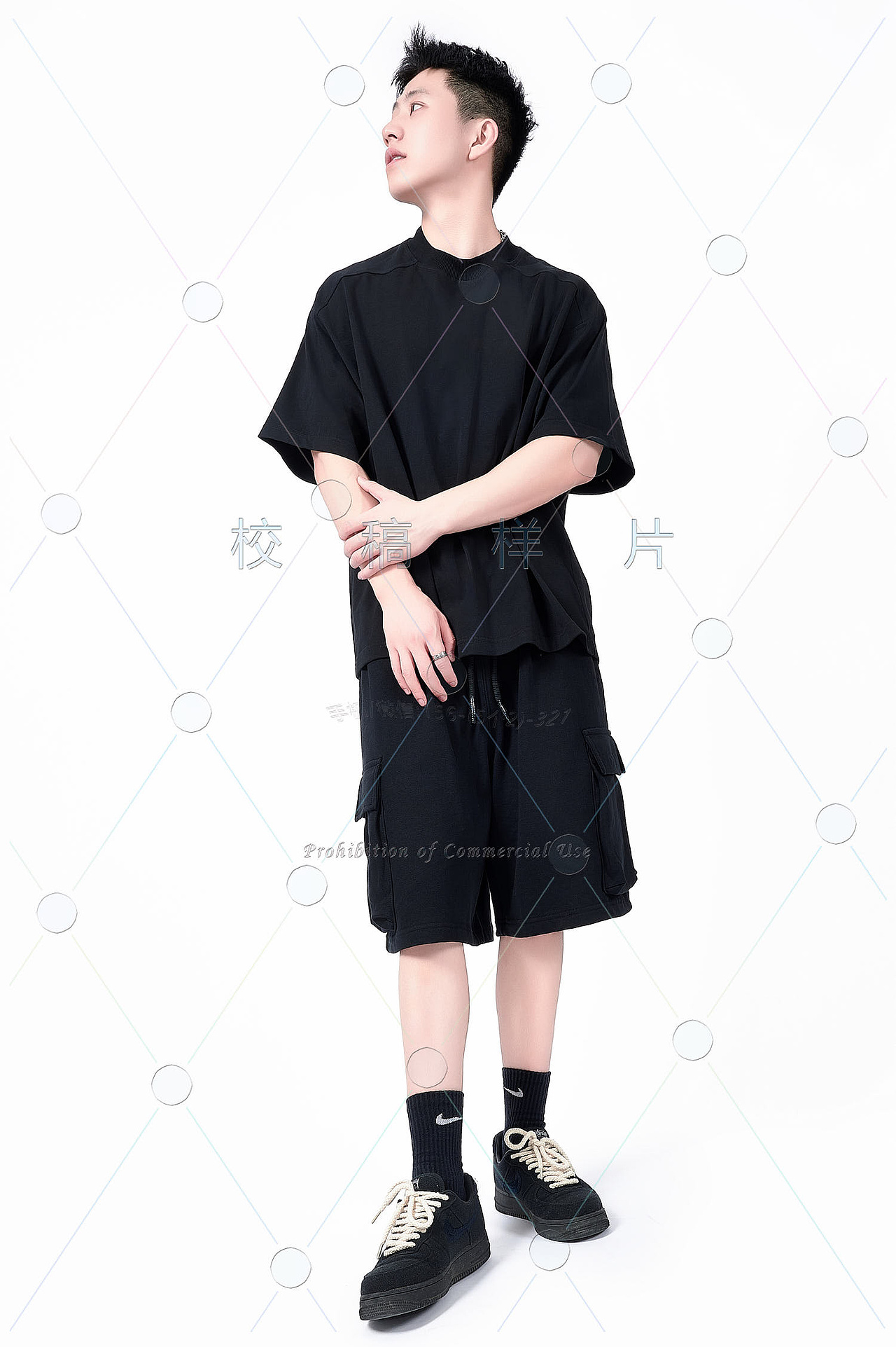 OVERSIZE休闲男装(电影调色)短视频与图片