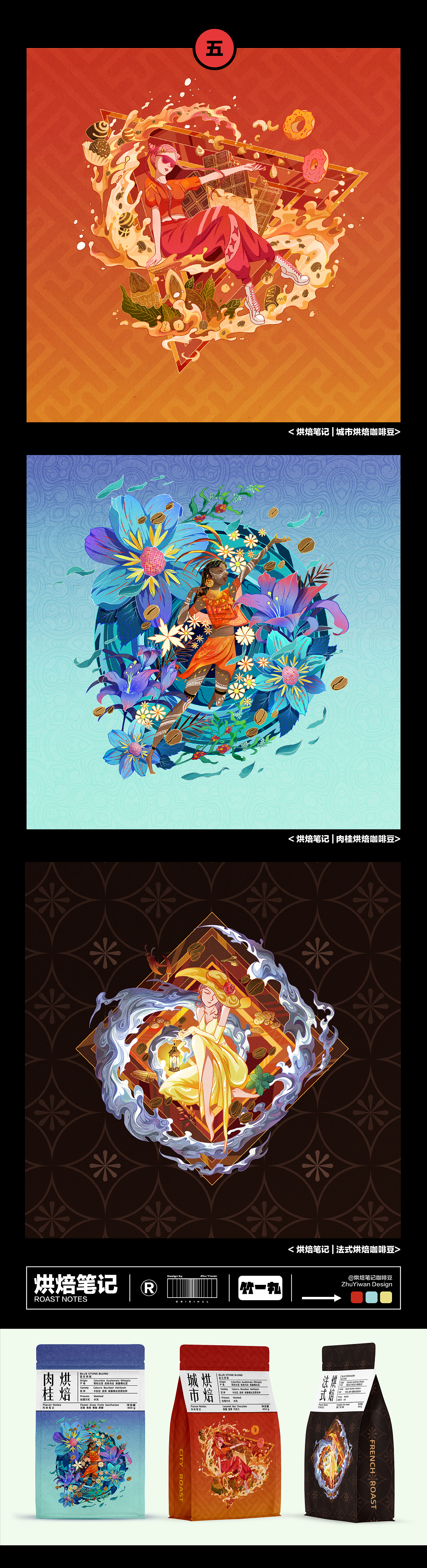 竹一丸2022作品合集（图ZMzI2MzMwNzI4） - 商业插画 - 站酷设计师竹一丸原创素材 - 站酷ZCOOL