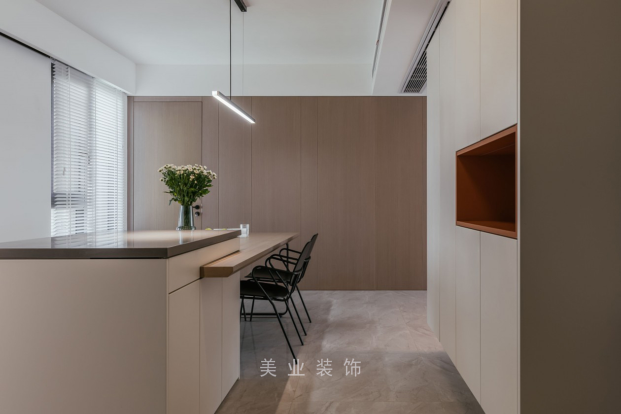 冷冻中暖阳的现代原木风格  美业装饰  因美而生