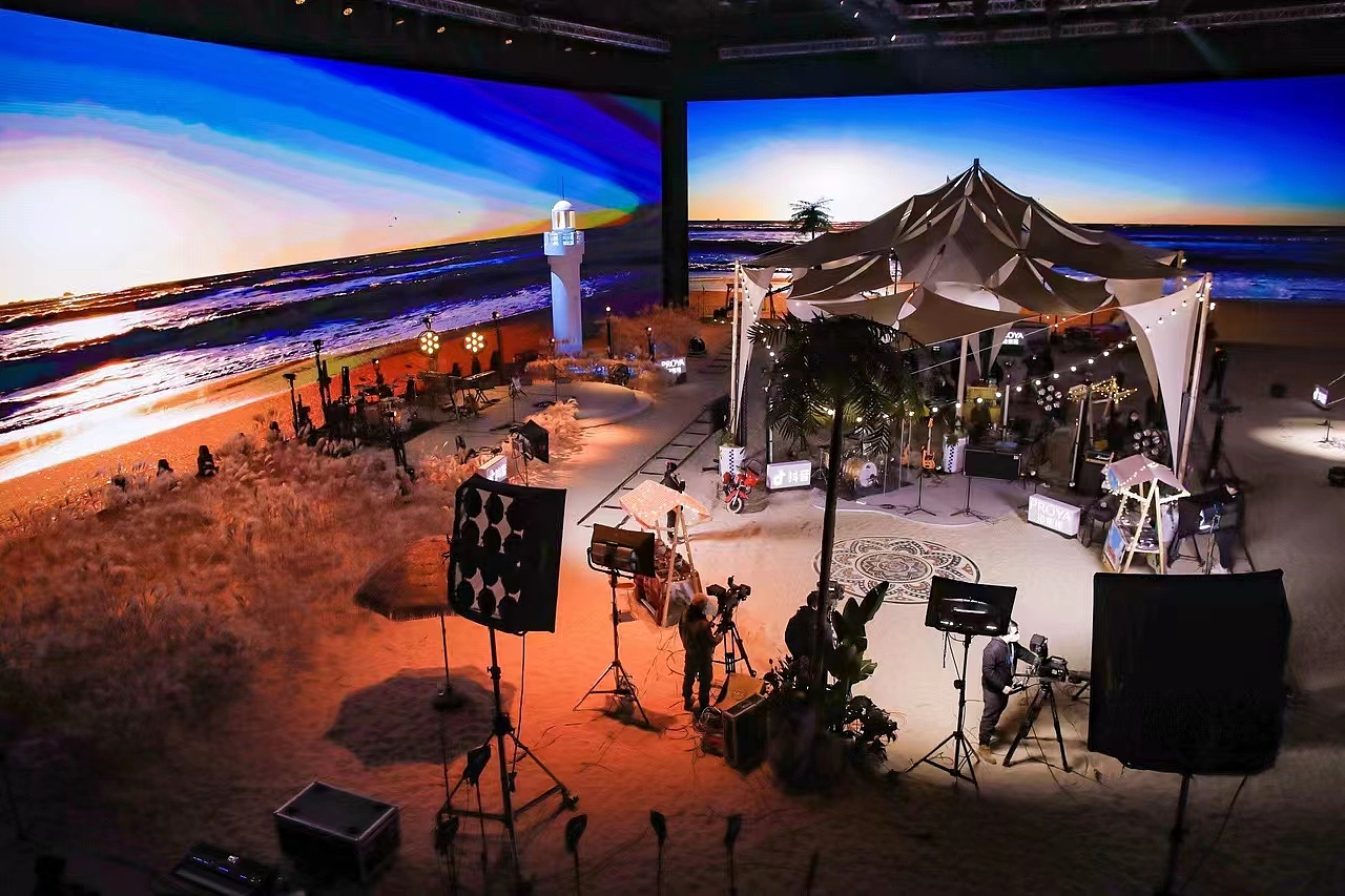 春潮抖音乐队现场