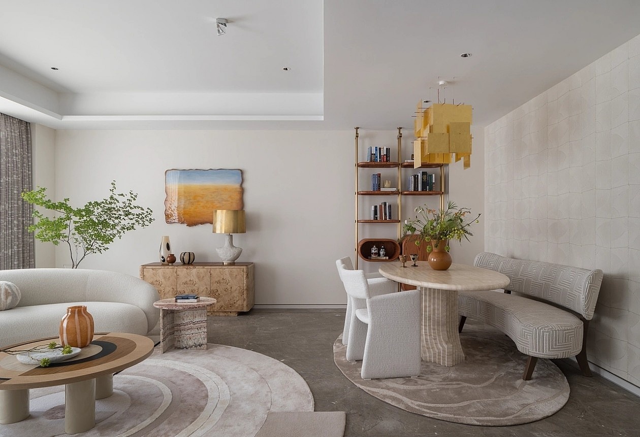 你的奶油风装修还差了这样一块地毯🍦