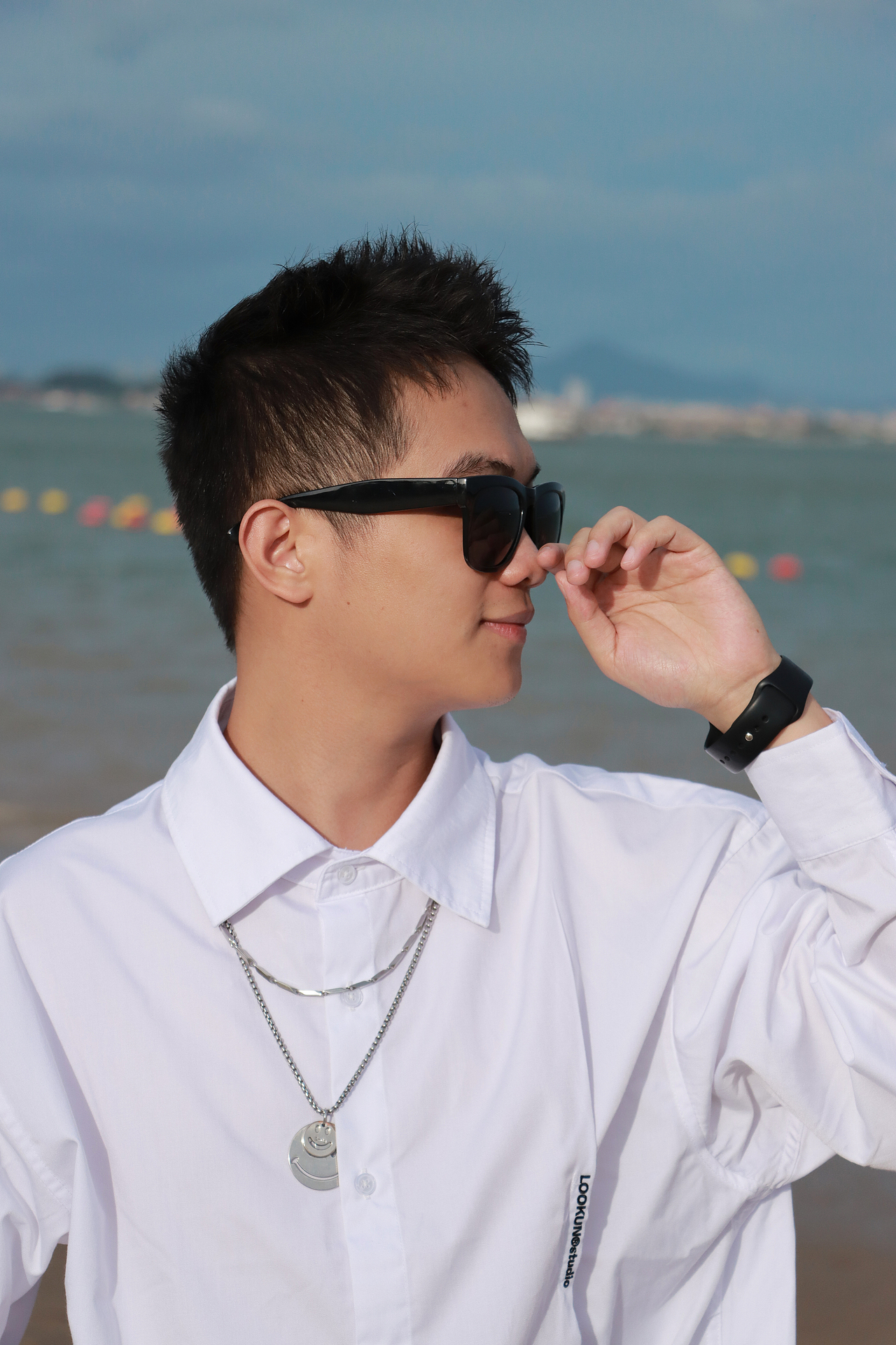 这男生这样拍很出片