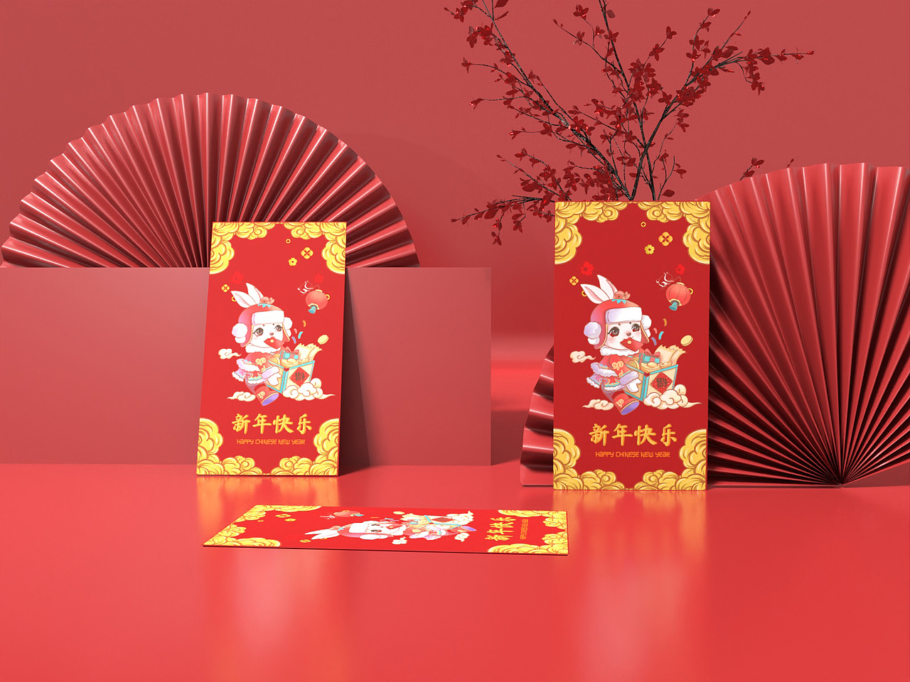 新春兔年-媞寶（圖ZMzE3NDU0Mzky） - 商業(yè)插畫 - 站酷設計師漫菲倪原創(chuàng)素材 - 站酷ZCOOL