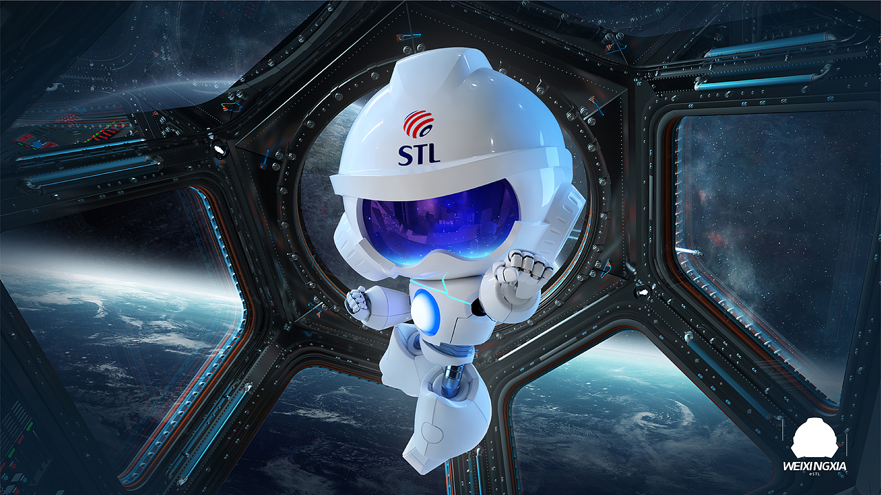 吉漫ip设计 | 酷萌超能科技感机器人-卫星侠