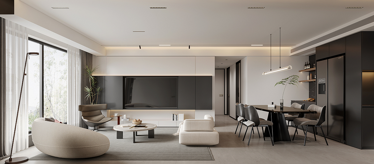 筋斗云效果图 家装公寓