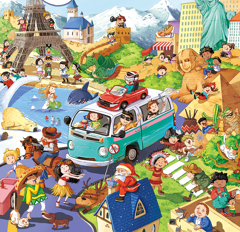 回首一下自己画过的儿插（图ZMzE4MTA3Mjcy） - 儿童插画 - 站酷设计师画画的双下巴原创素材 - 站酷ZCOOL