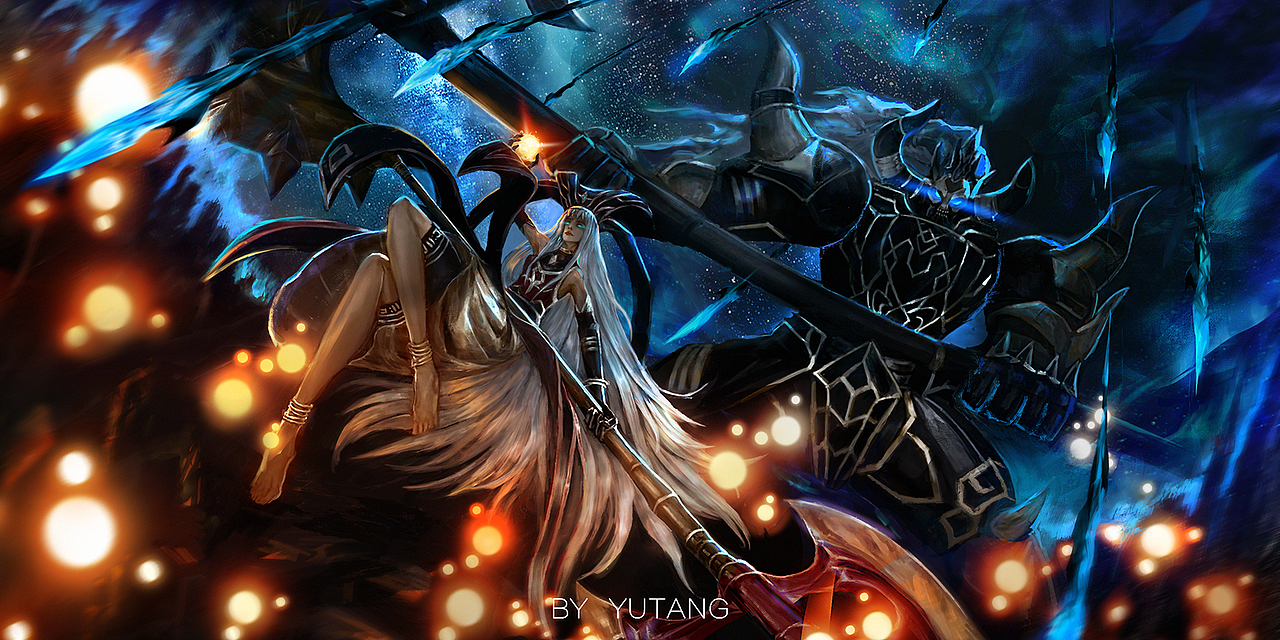 【游戏王同人】露茵&迪米斯（图ZMzU5MTU2Mzgw） - 创作习作 - 站酷设计师TAnGDesigNeed原创素材 - 站酷ZCOOL