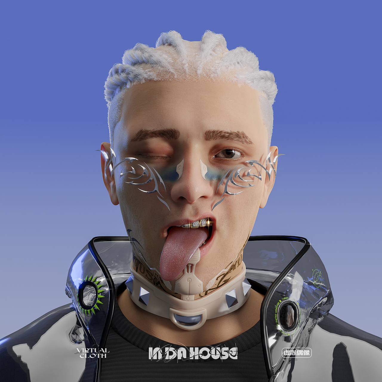 INDAHOUSE·虚拟偶像·虚拟服饰·ip表情