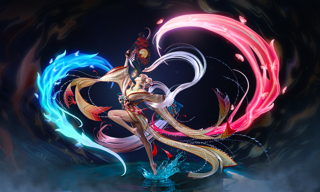 烬染不夜（图ZMzA2MjA2MjY0） - 人物/生物 - 站酷设计师摊煎饼的馍型师原创素材 - 站酷ZCOOL