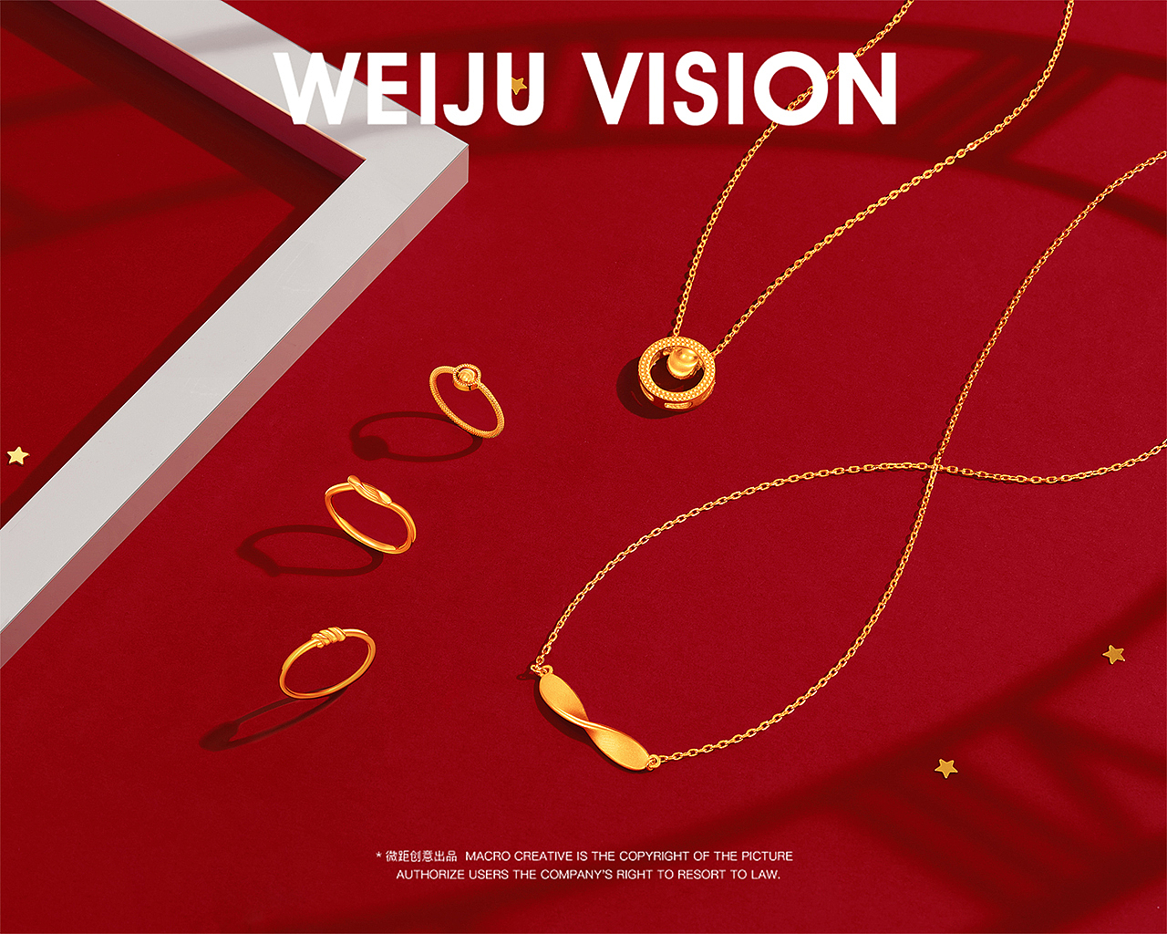 珠宝摄影 | 微距创意---周大福珠宝饰品拍摄(中)