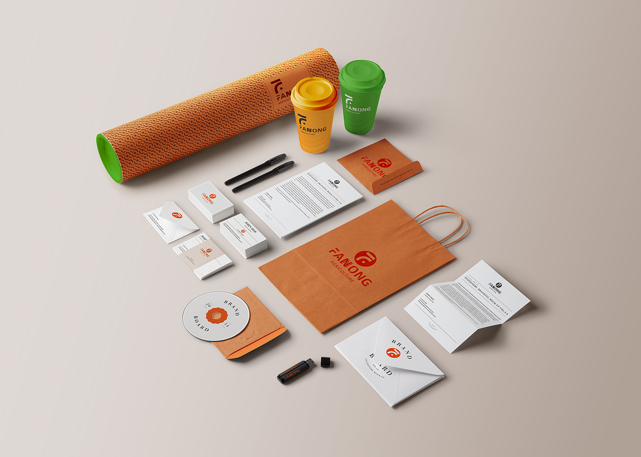 凡农科技公司品牌VI体系实际应用方案设计