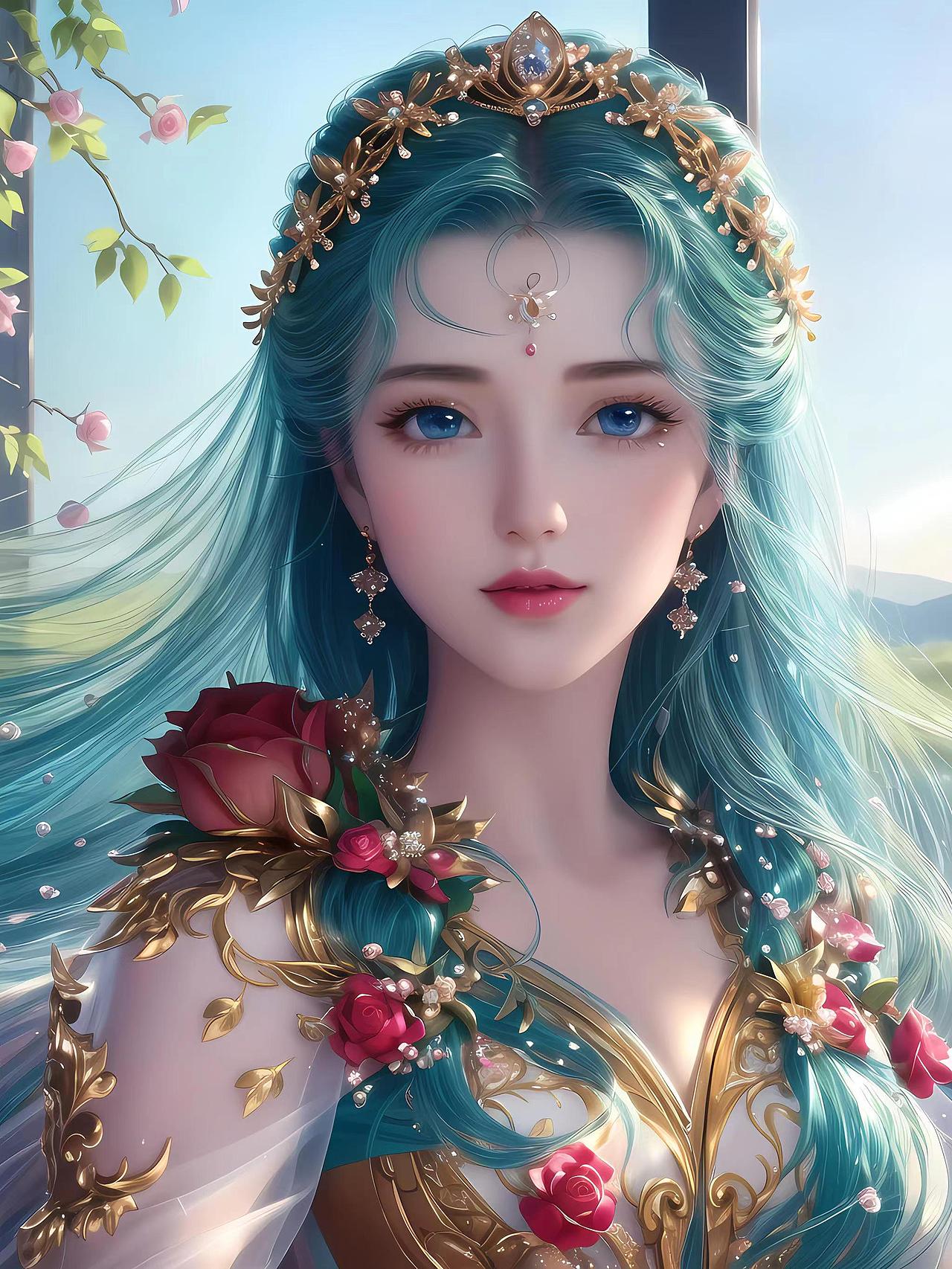 AI古装美女头像集合！（图ZMzI5NjM1NzY4） - AI作品 - 站酷设计师未来日记预言者原创素材 - 站酷ZCOOL