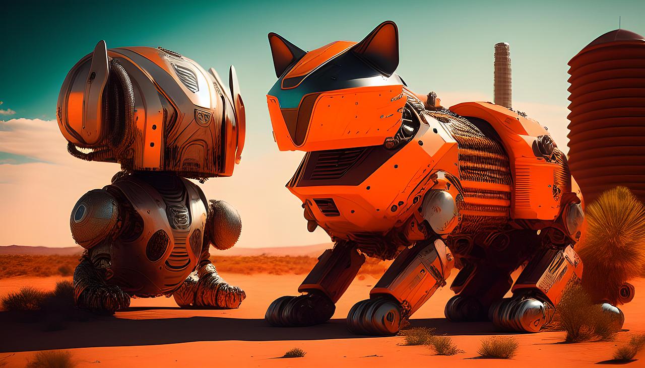 —组AI人工智能生成图片...