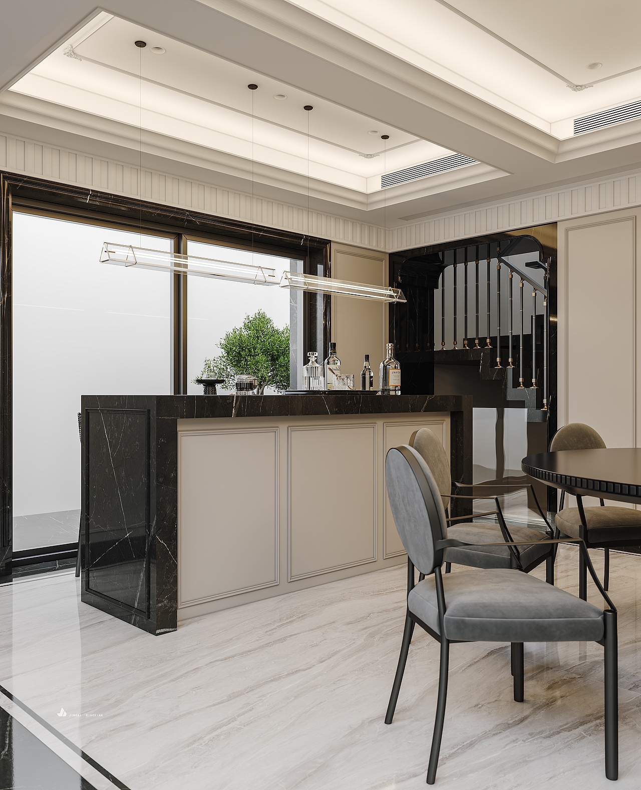 收录客厅现代风格2（图ZMzU4NDE1Mzgw） - 家装设计 - 站酷设计师金该效果图官方账原创素材 - 站酷ZCOOL