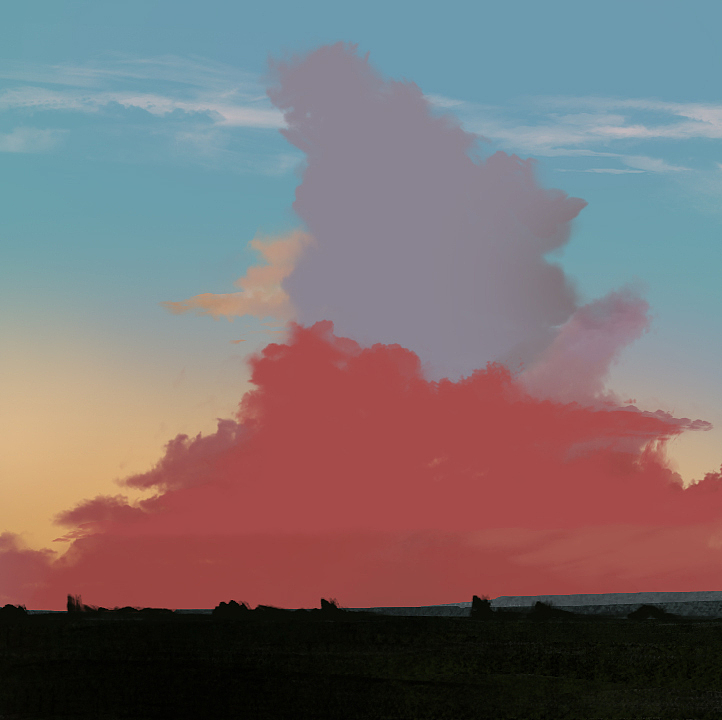 速涂练习-云（图ZMzE1NDMyMjUy） - 创作习作 - 站酷设计师程橙juice原创素材 - 站酷ZCOOL