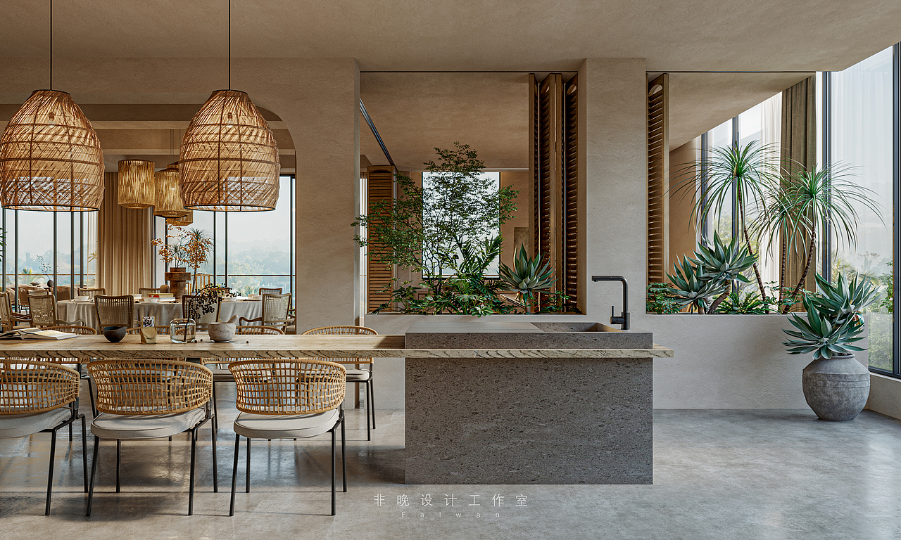 餐酒吧设计 | 回归自然（图ZMzQ2MDQ2Mjgw） - 酒店餐饮设计 - 站酷设计师ilost2h原创素材 - 站酷ZCOOL