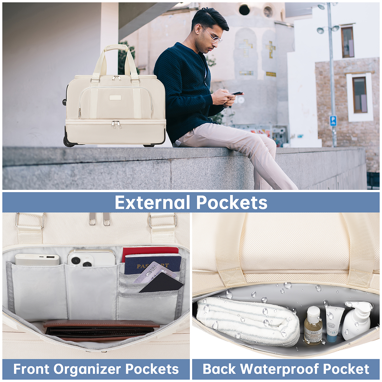 跨境电商亚马逊旅行箱包产品拍摄精修案例/包包拍摄