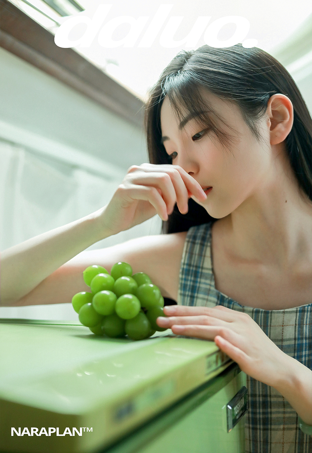 人像写真拍摄 | 绿色的饱和度 