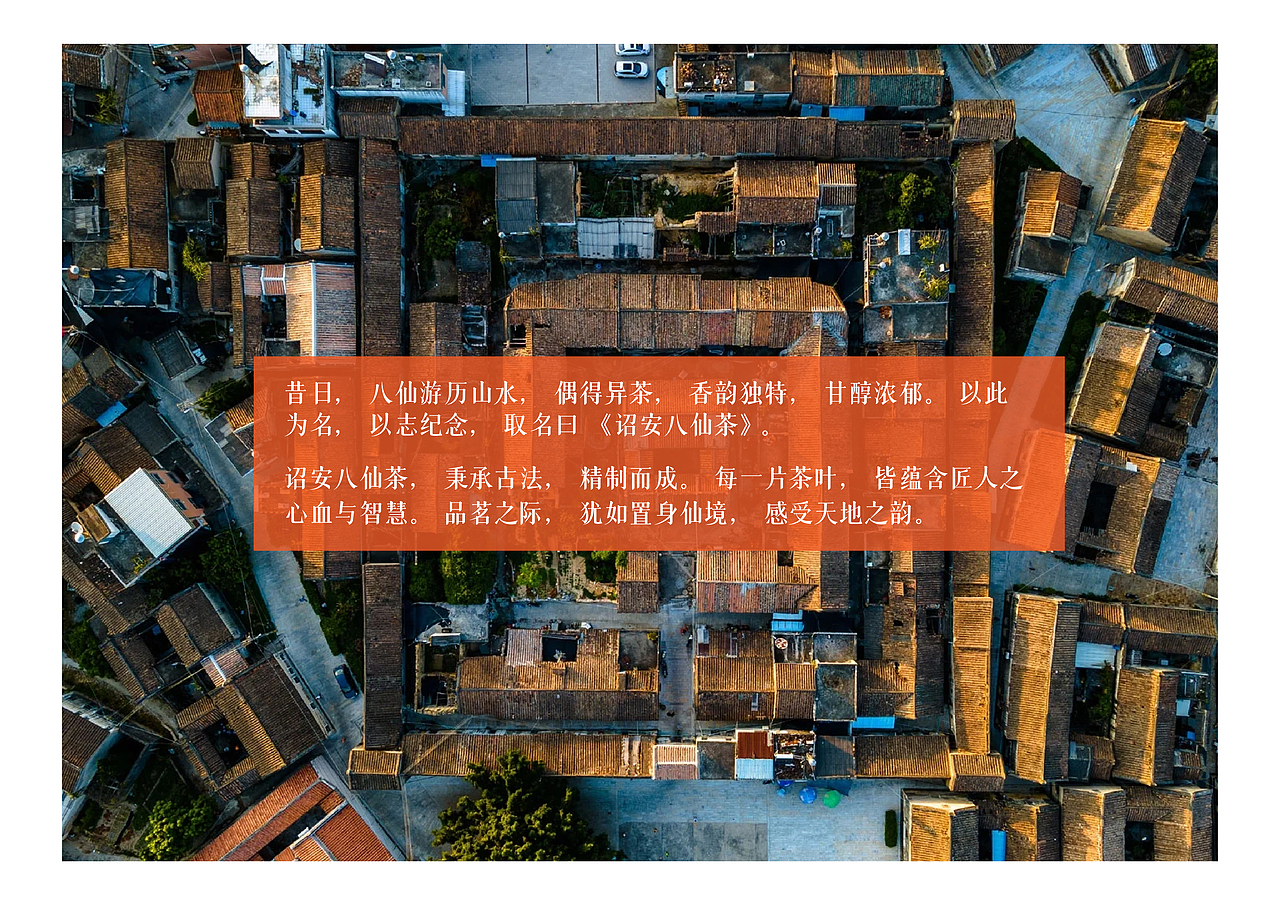 诏安八仙茶品牌文创设计八仙茶标志LOGO设计广告语设计