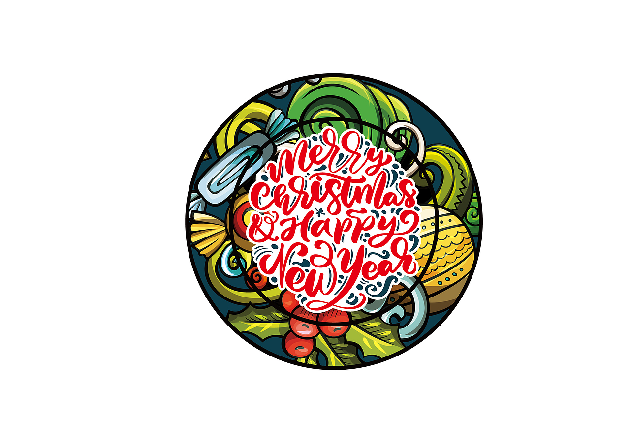 原创怪兽兔IP第6弹插画设计(圣诞系列)