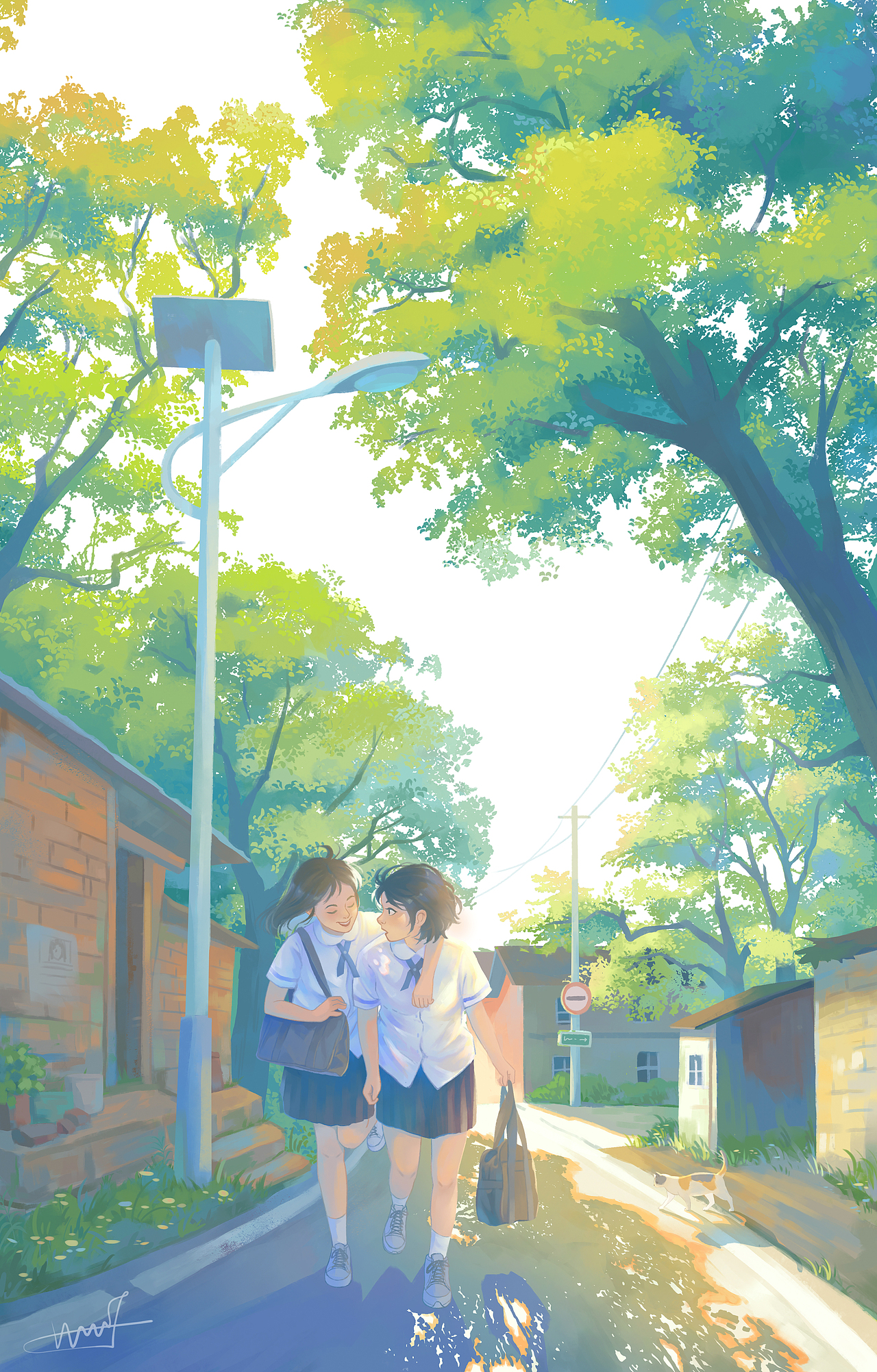 绿色插画练习（图ZMzI3NDgzMDY0） - 创作习作 - 站酷设计师我还未老原创素材 - 站酷ZCOOL