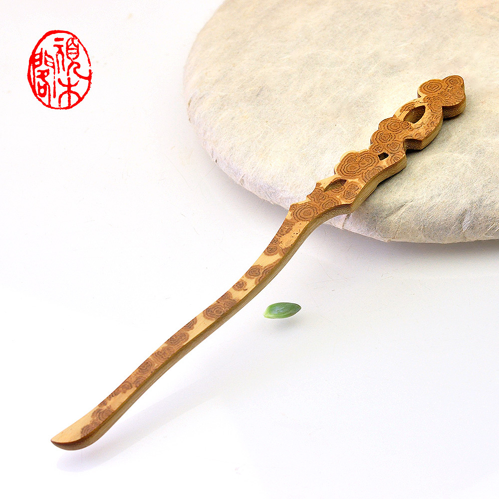 顽木作品《湘妃竹梅花发簪》（图ZMzQxNjUzMTI4） - 其他手工艺 - 站酷设计师顽木阁原创素材 - 站酷ZCOOL