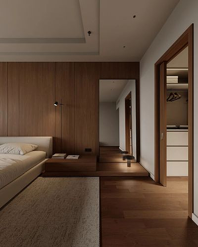 家装案例赏析——180㎡极简风大平层