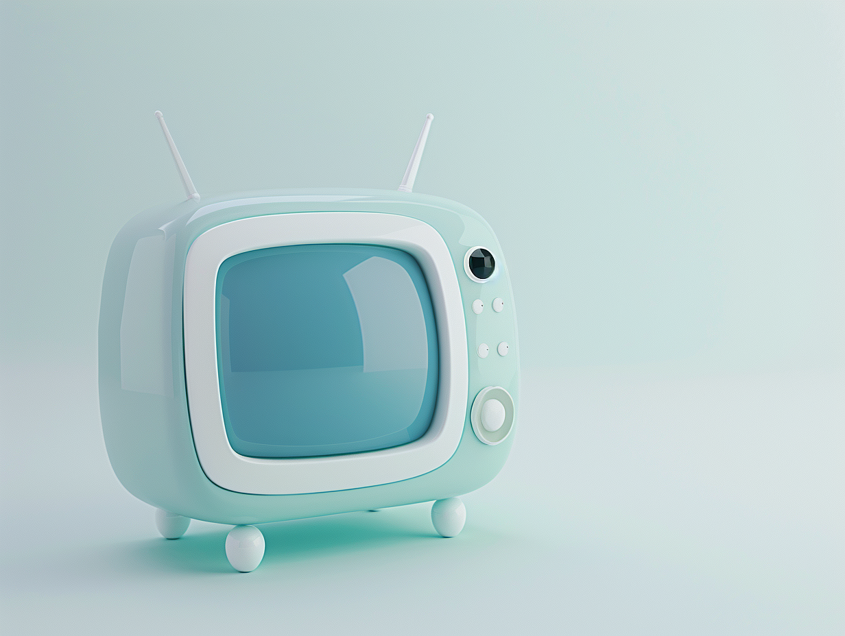 可爱的电视机（图ZMzY2MzI2Njg0） - AI作品 - 站酷设计师能力棒001原创素材 - 站酷ZCOOL