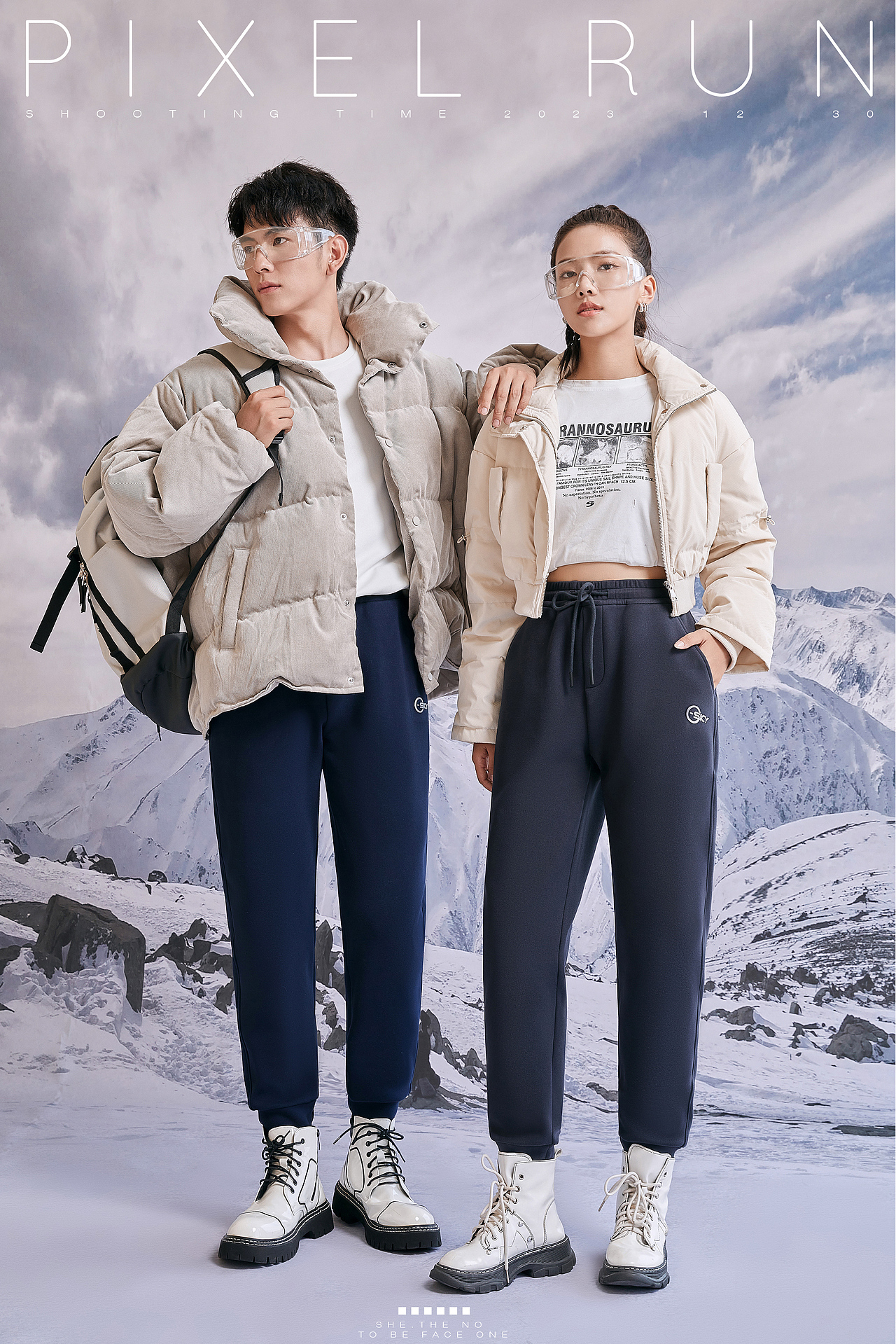 雪山拍摄-行动（图ZMzU4ODA0Njc2） - 人像摄影 - 站酷设计师XS像素奔跑原创素材 - 站酷ZCOOL