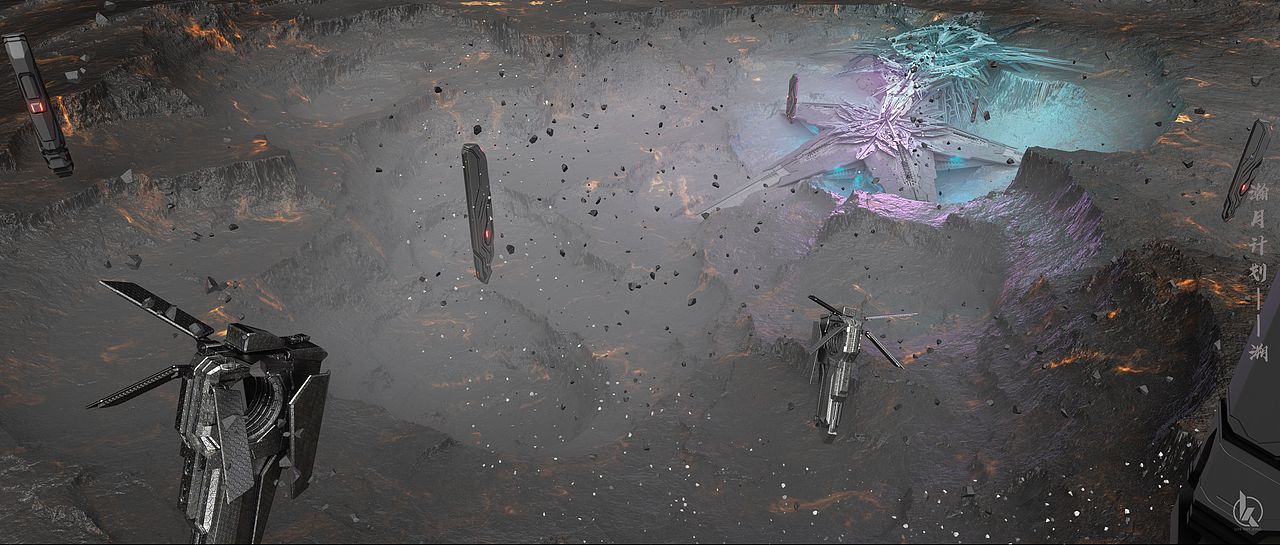 未来探索：《瀚月计划——溯》（图ZMzU1NTY1MDY4） - 场景 - 站酷设计师北冥KING_Roc原创素材 - 站酷ZCOOL