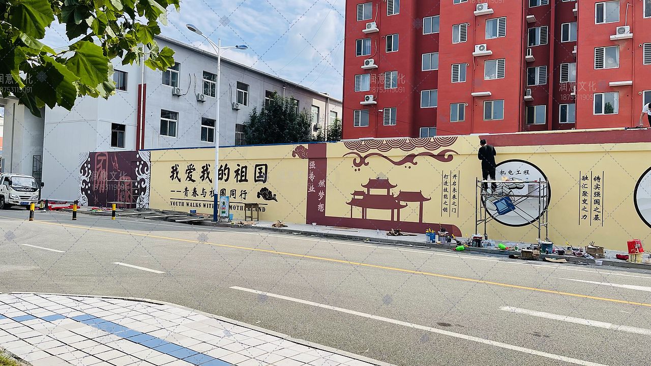 校园墙绘|文化墙|校园文化建设|墙绘设计（图ZMjk4NTg0MDg0） - 新锐潮流插画 - 站酷设计师济南润意文化原创素材 - 站酷ZCOOL