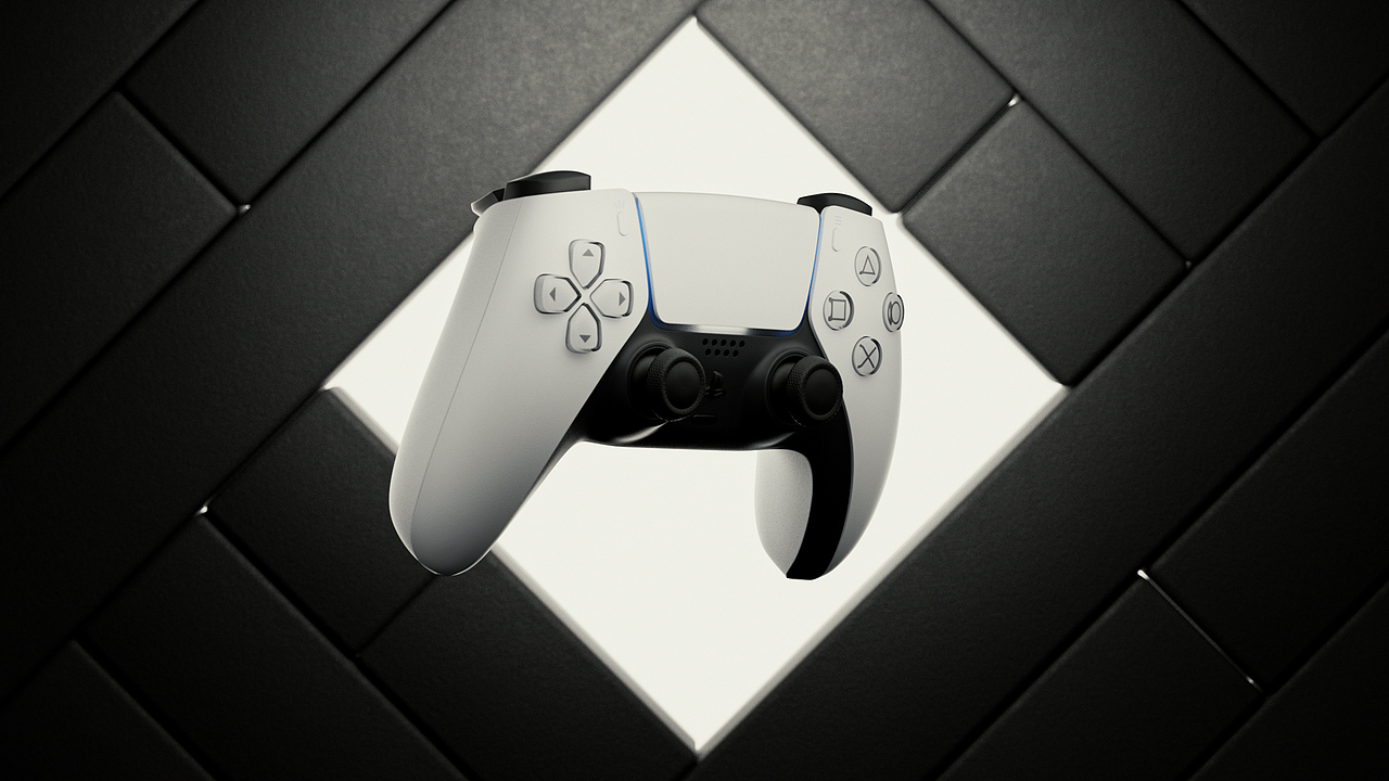 游戏手柄精细图