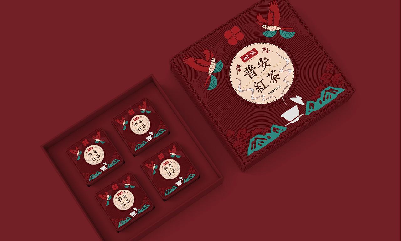 普安红茶包装