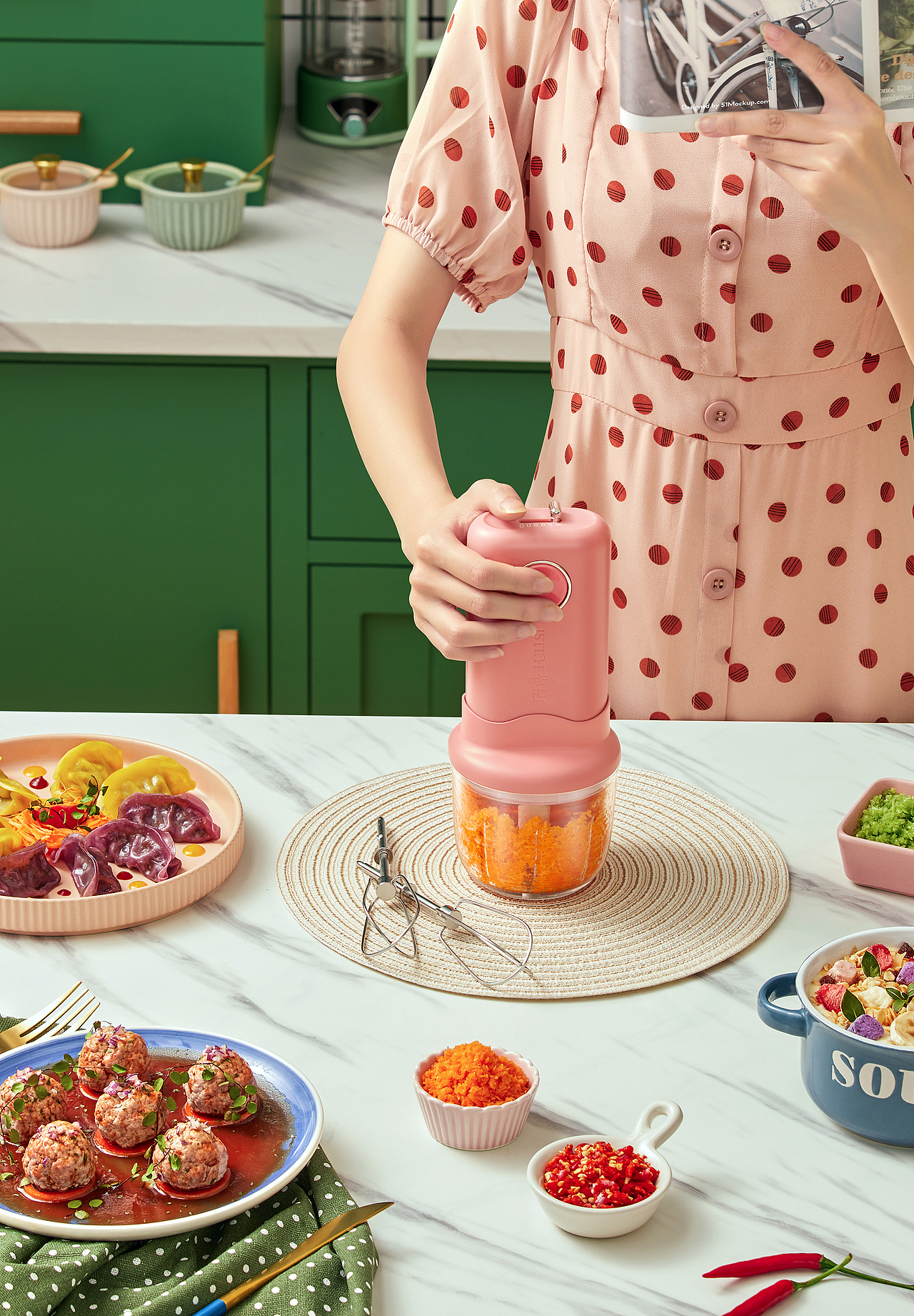 产品拍摄-料理机-打蛋器