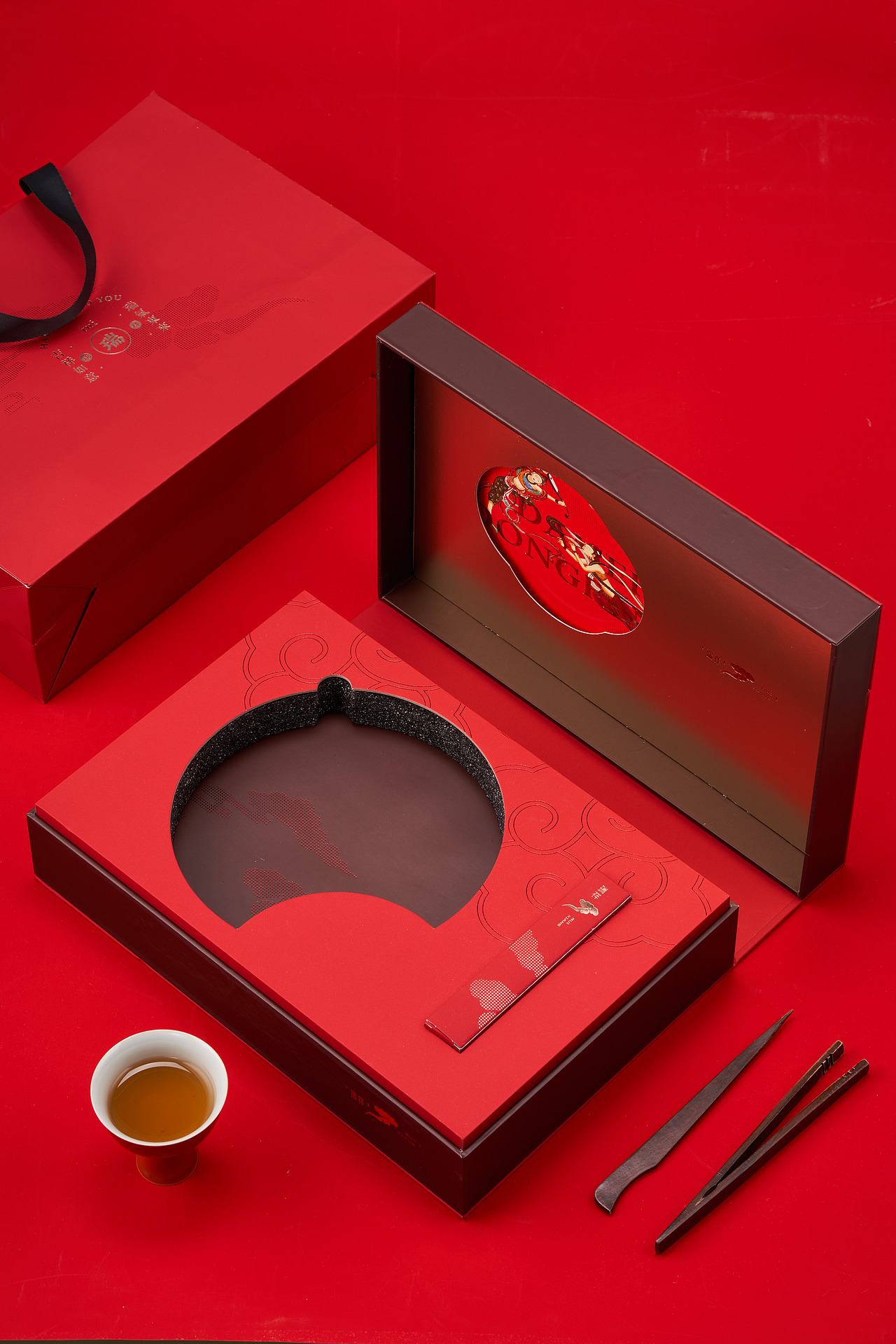 简约茶叶礼盒（图ZMzE4ODkyOTM2） - 包装 - 站酷设计师凡物文创原创素材 - 站酷ZCOOL