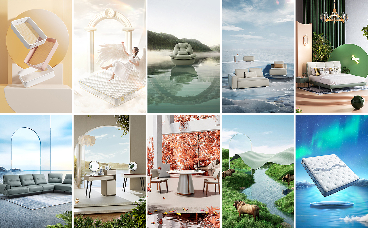 LINSY林氏家居2022年C4D精选静帧作品回顾（图ZMzI5ODcyNjAw） - 场景 - 站酷设计师林氏designTeam原创素材 - 站酷ZCOOL