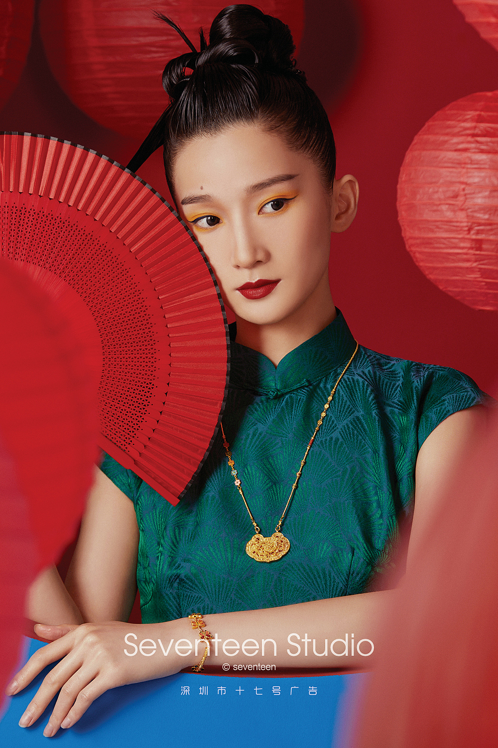 新中式黄金珠宝首饰摄影（图ZMzE5MTQ5NTAw） - 时尚/艺术摄影 - 站酷设计师深圳市十七号团队原创素材 - 站酷ZCOOL