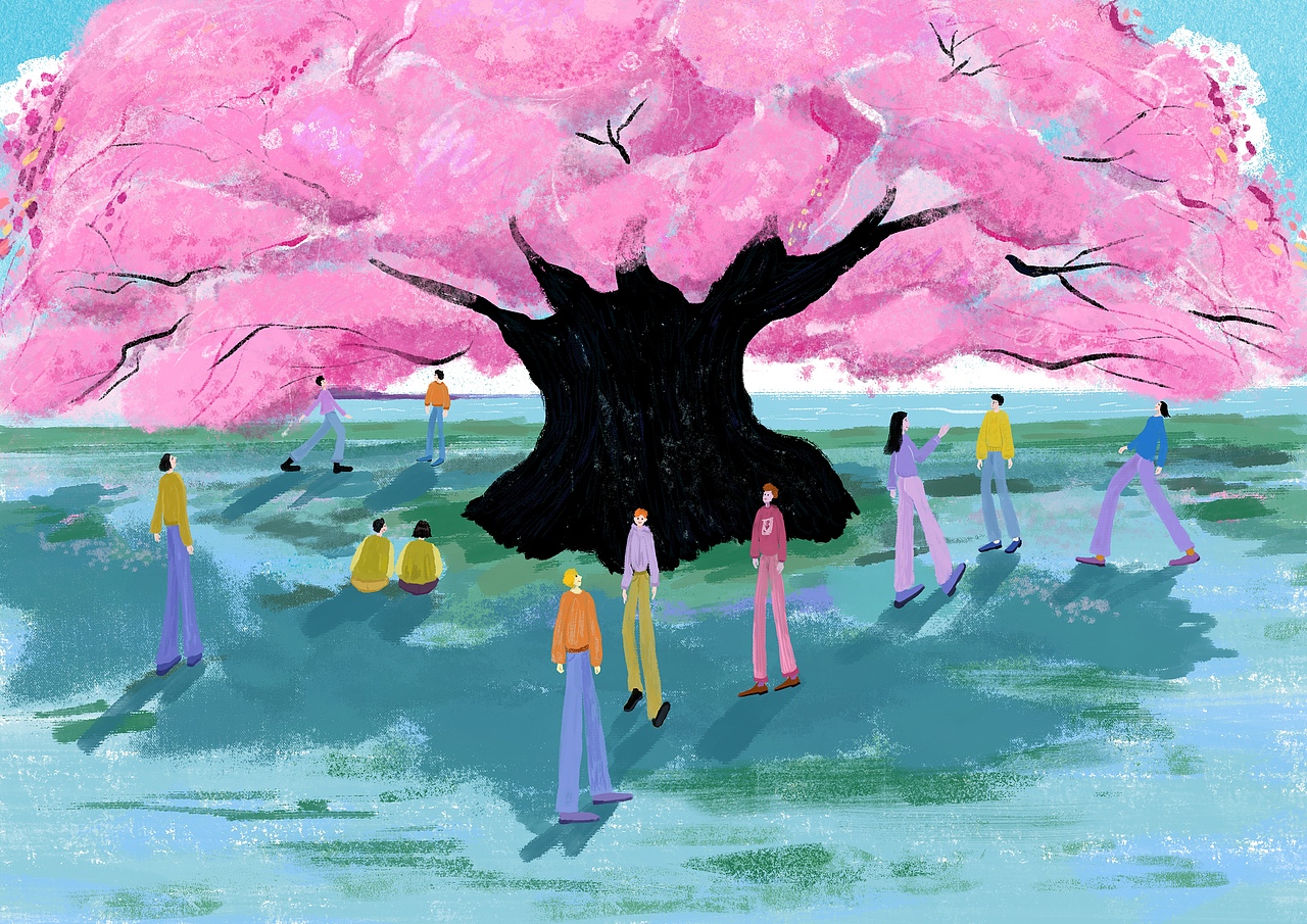 200幅原创插画（16/200）（图ZMzM5MjkxMzA4） - 创作习作 - 站酷设计师天云Tianyun原创素材 - 站酷ZCOOL