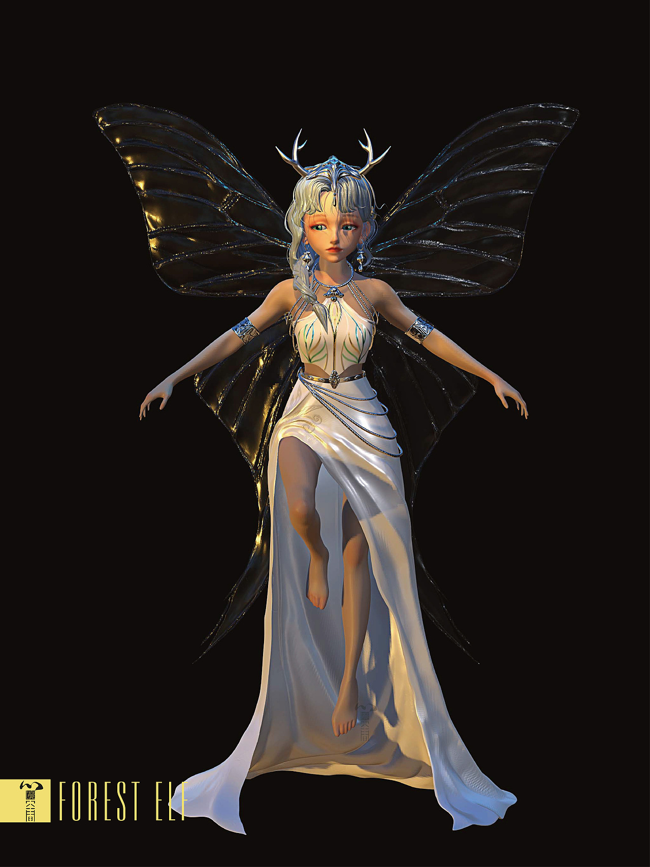 随性的建模练习——小精灵（图ZMzI4NDExNzQw） - 人物/生物 - 站酷设计师心境空间原创素材 - 站酷ZCOOL