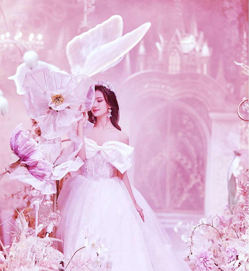 粉色魅力:梦幻般的粉色主题风格宴会厅